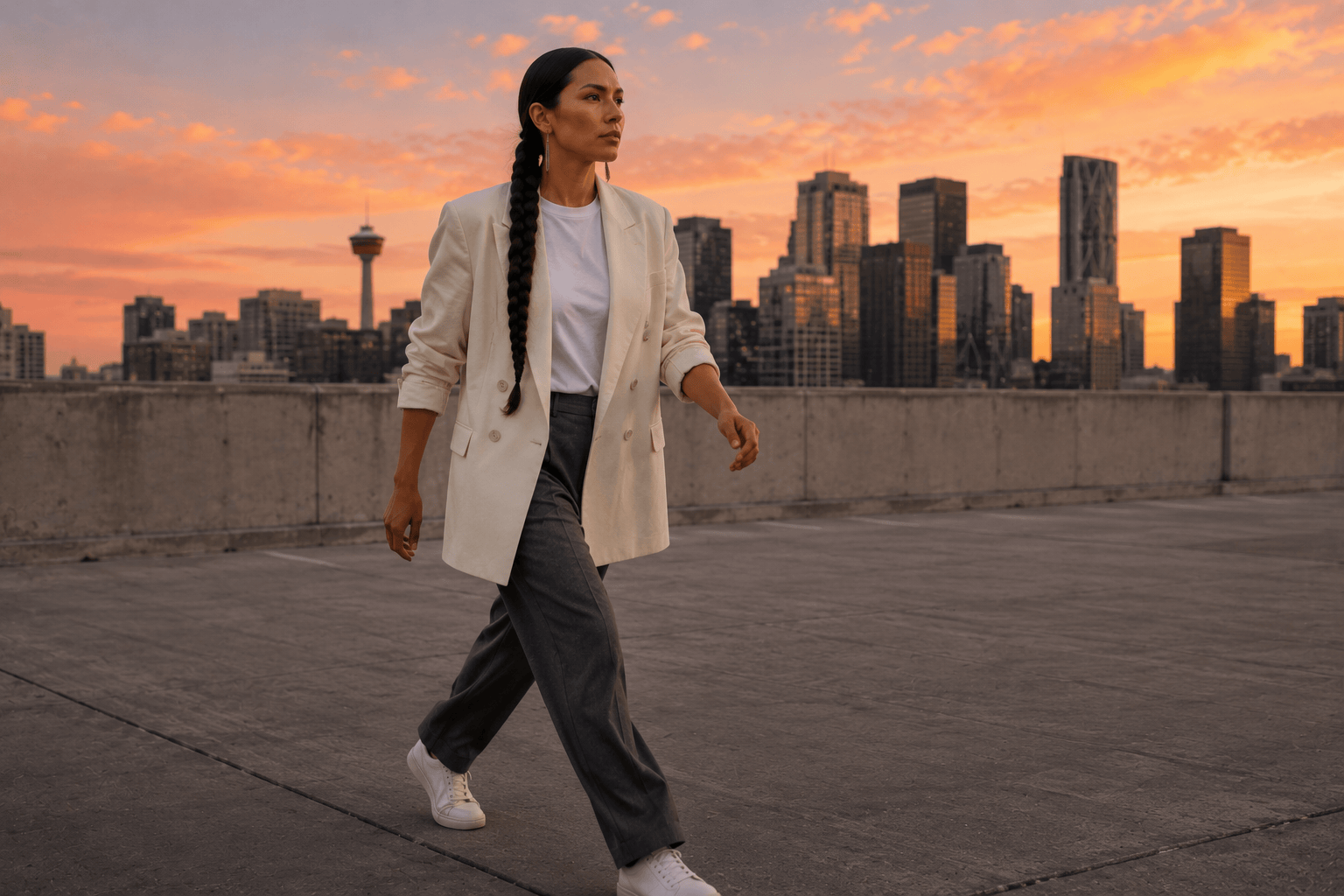 How to style an oversized blazer